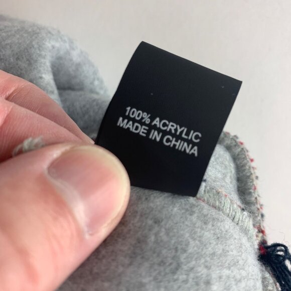 Arizona Wildcats NCAA Navy Blue Red Zephyr Pom Knit Beanie - Picture 4 of 4